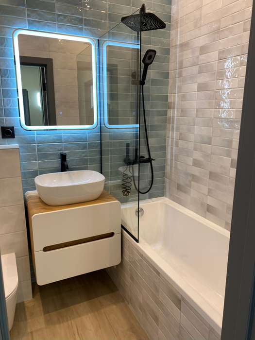 Дизайнерский ремонт с установкой мебели и гарнитур, квартира в ЖК «SKYPARK» - фото 3